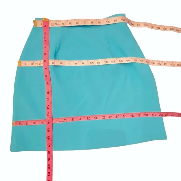 Vintage A Perfect Day In Paradise New York Palm Beach Mini Skirt - Picture 7 of 7